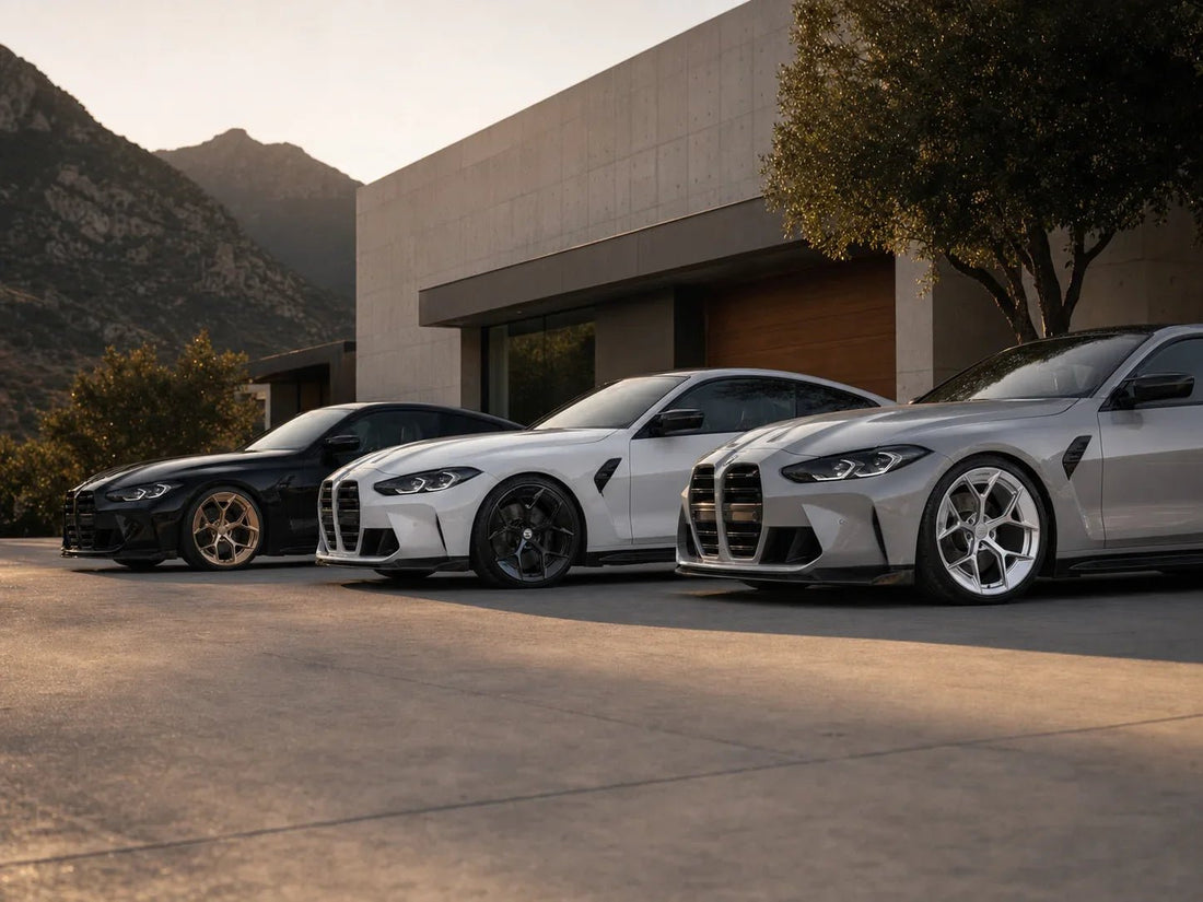 Bronze, Black, or Silver Wheels: Choosing the Right Finish for Your Car - EKW Store