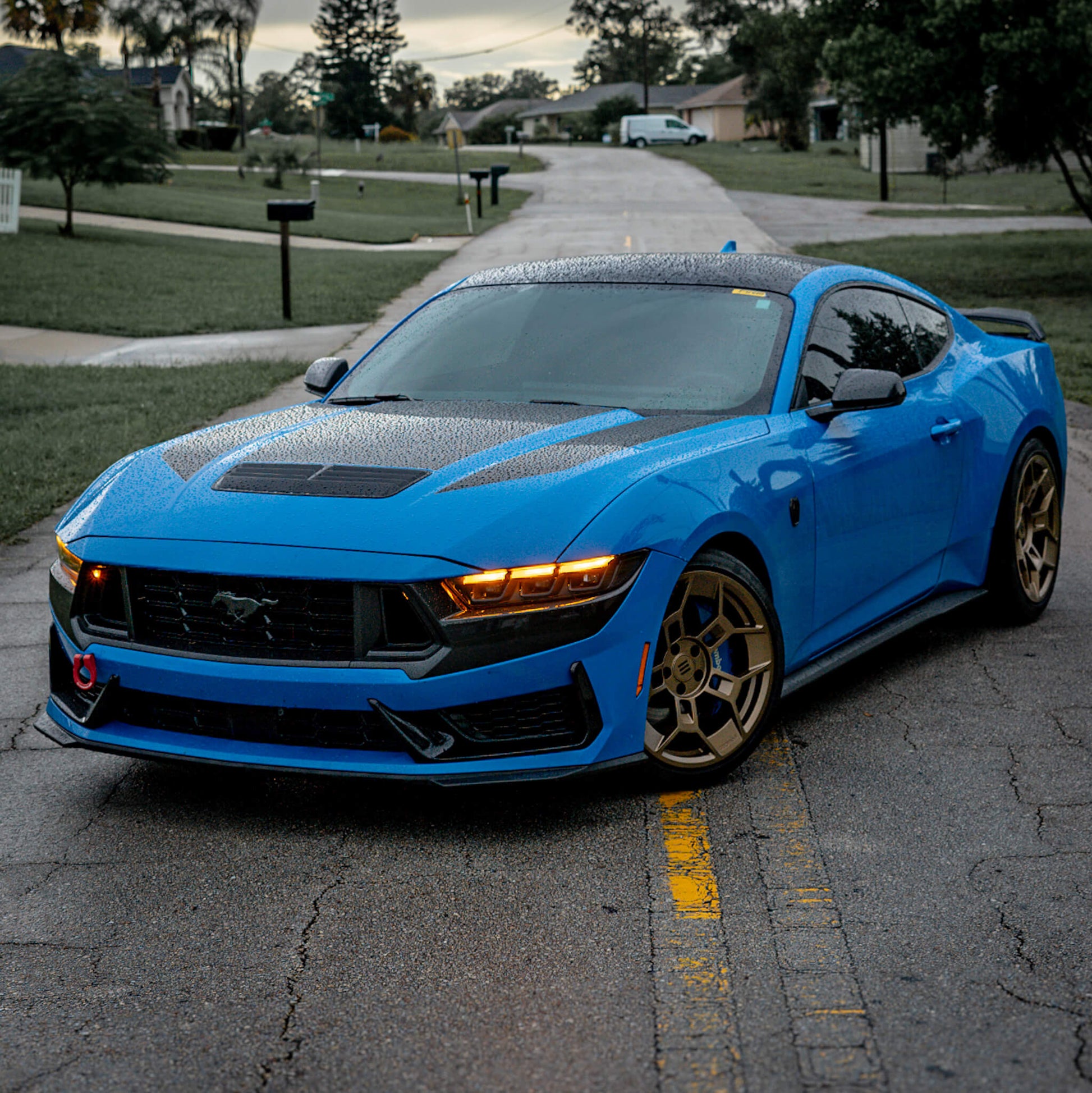 EKW GTD-1B Forged Aluminum Wheel Blue Dark Horse