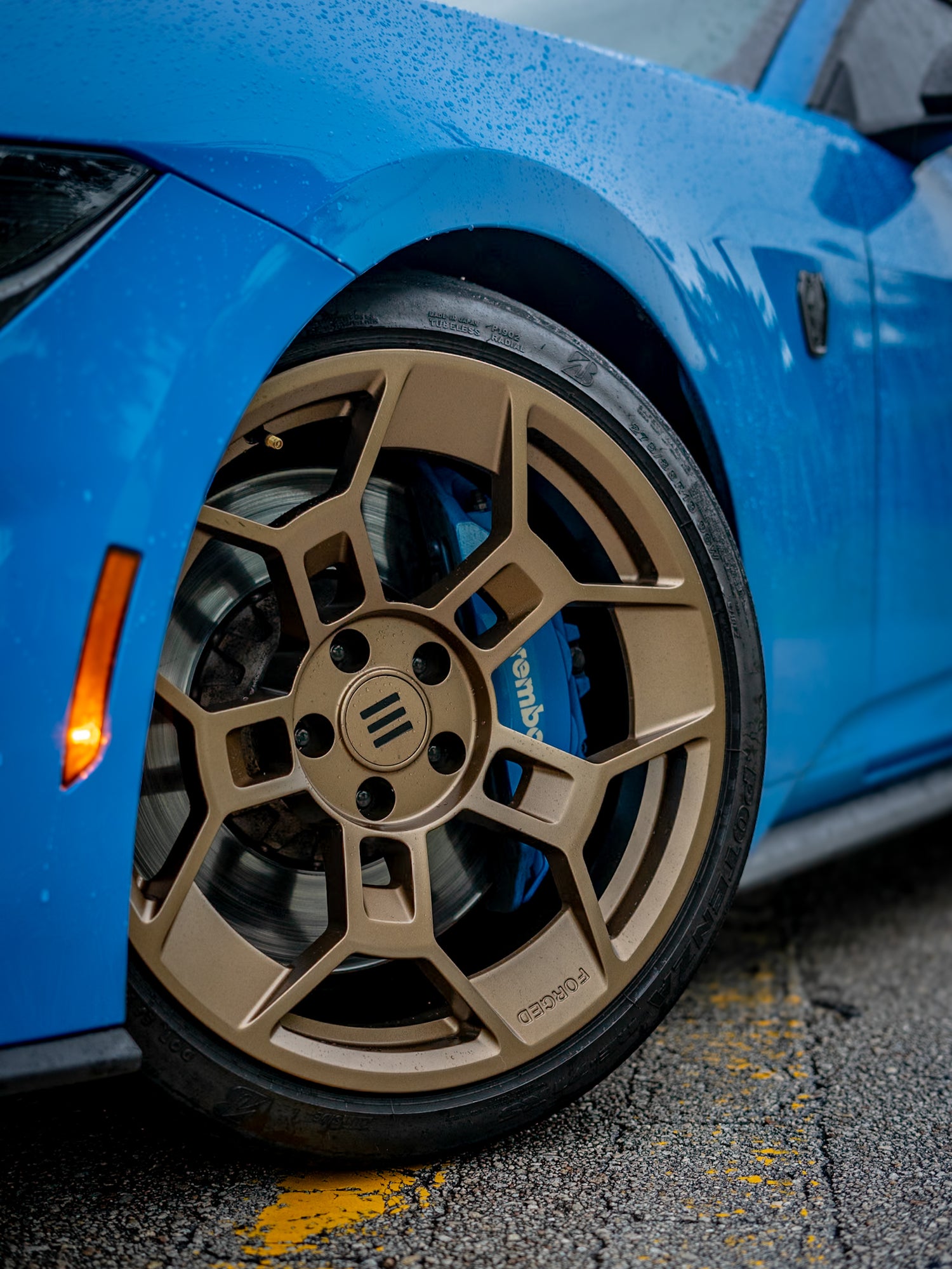EKW GTD-1B Forged Aluminum Wheel Mustang Front