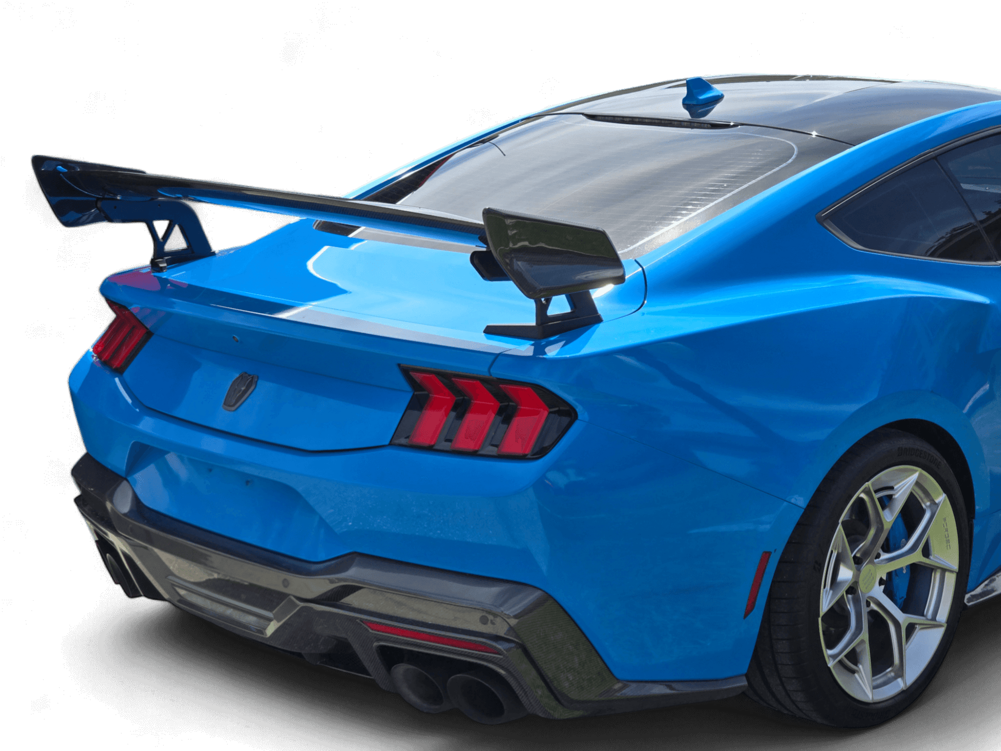 Super Snake Carbon Fiber Spoiler – Mustang S650 - EKW Store -